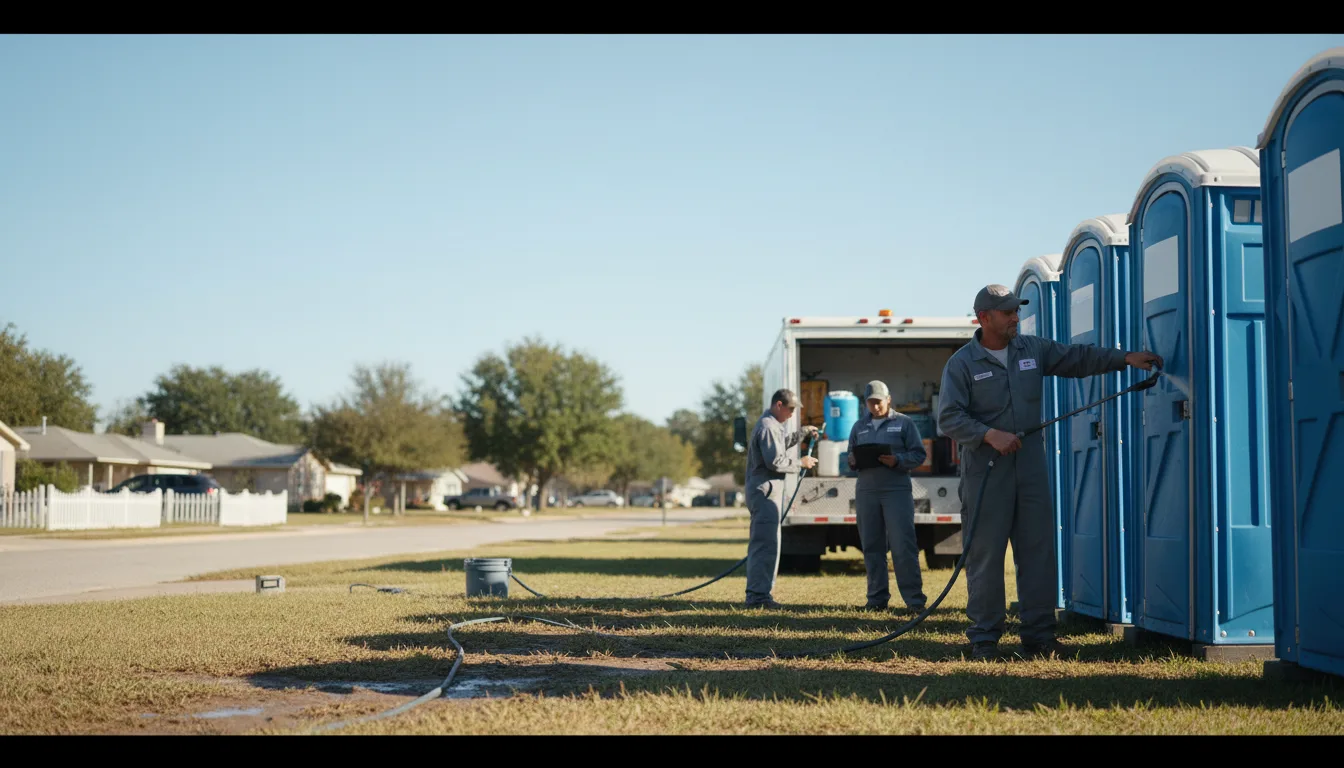 Long-Term Portable Toilet Rental in Humphrey, AR near me